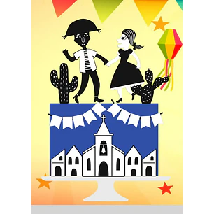 Arquivo de Corte Topo Festa Junina (Leia a Descrição)