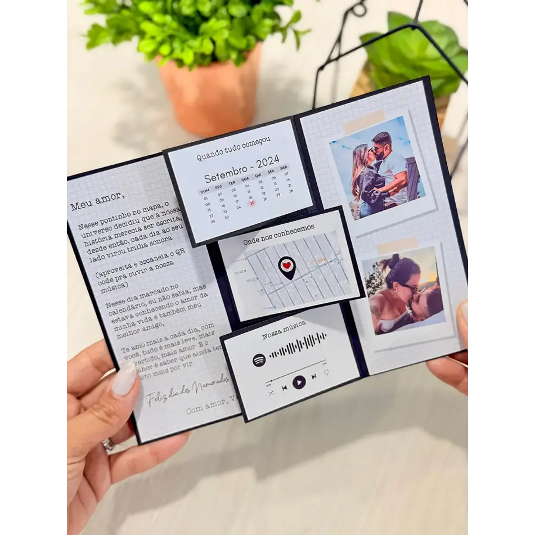 Arquivo de Corte Card Pop-up Dia dos namorados (Leia a Descrição) 1
