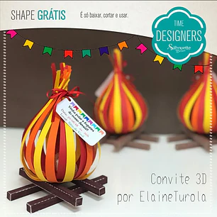 Arquivo de Corte  Festa Junina Fogueira (Leia a Descrição)