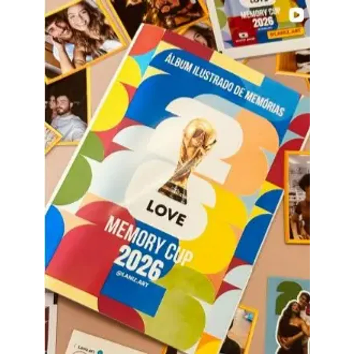Arquivo de Corte Album da Copa Dia dos namorados (Leia a Descrição) 1