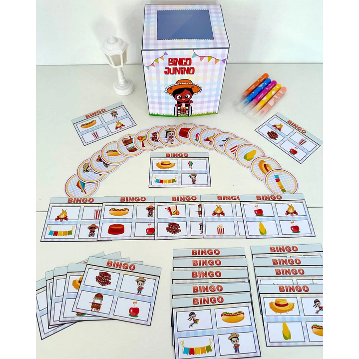 Arquivo de Corte Festa Junina Bingo Junino (Leia a Descrição) 1