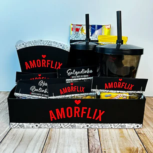 Arquivo de Corte Cesta AmorFlix Dia dos namorados (Leia a Descrição)