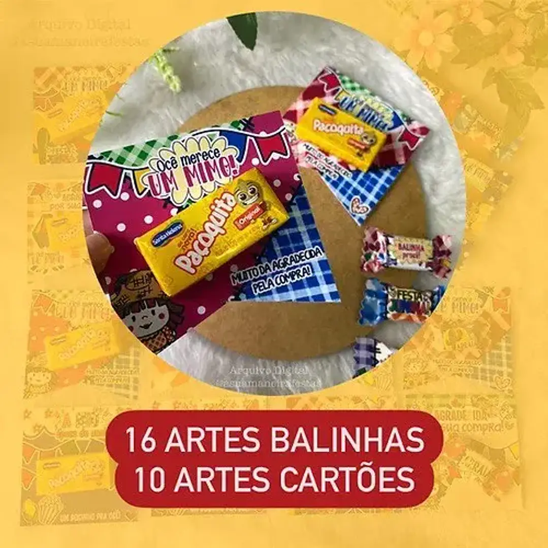 Arquivo de Corte Festa Junina Balinhas e Card (Leia a Descrição) 1