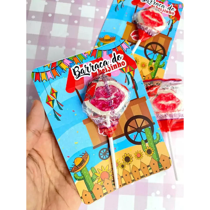 Arquivo de Corte Festa Junina Card Pirulito(Leia a Descrição) 1
