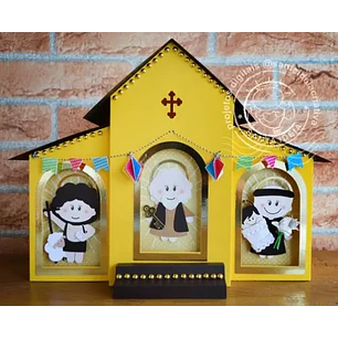 Arquivo de Corte Festa Junina Igreja  (Leia a Descrição)