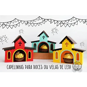 Arquivo de Corte Festa Junina Capelinha  (Leia a Descrição)