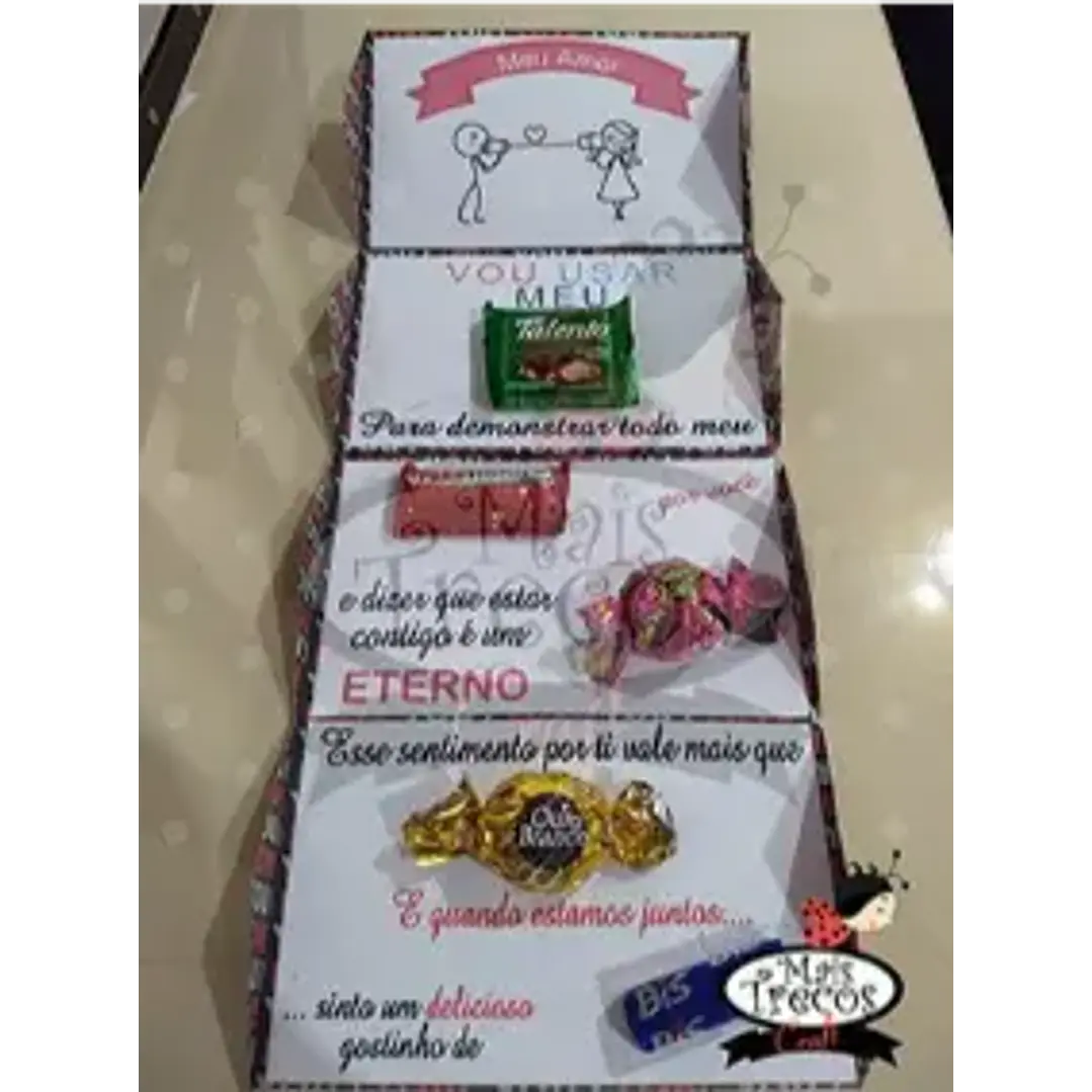 Arquivo de Corte Card Chocolate Dia dos namorados (Leia a Descrição) 1