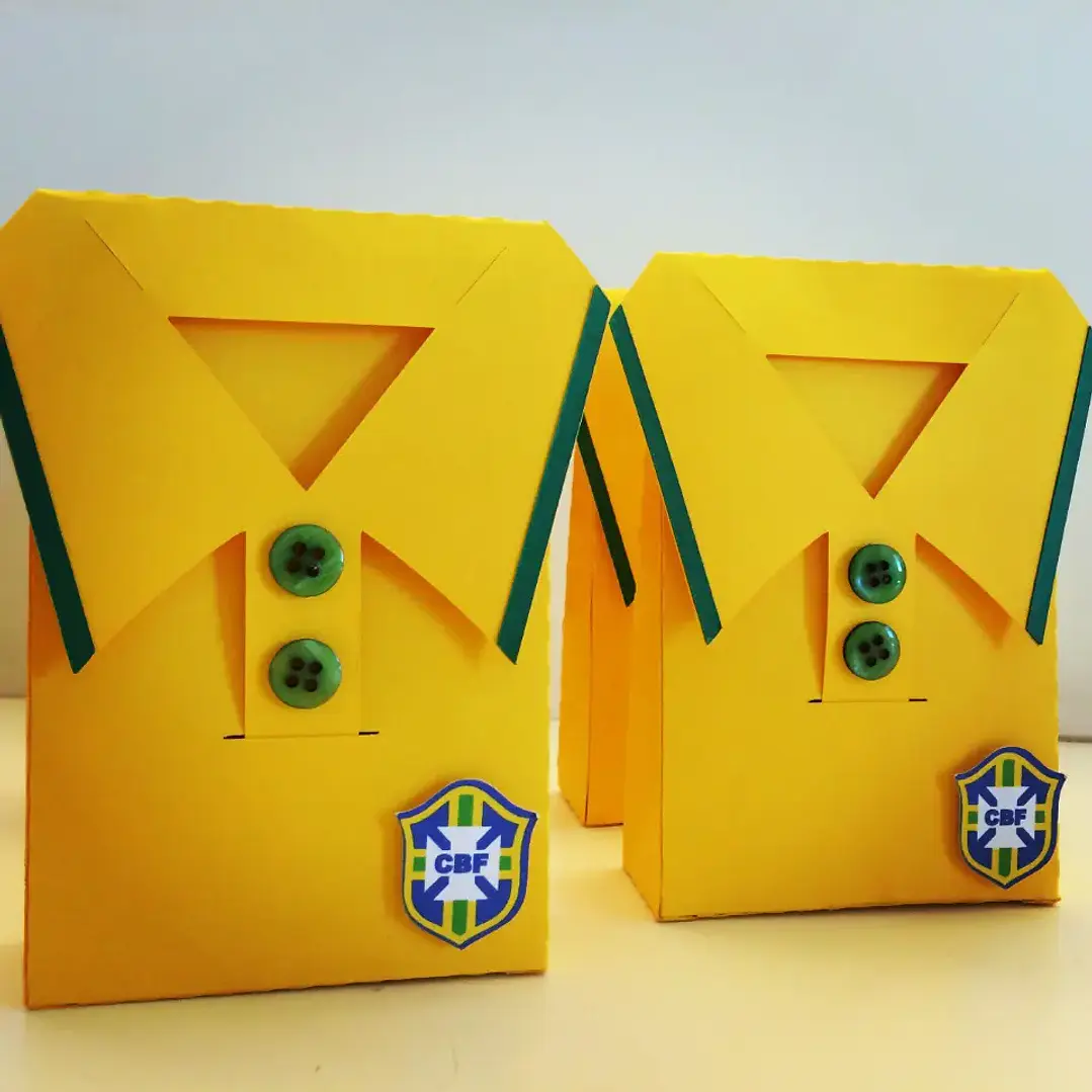 Arquivo de Corte Caixa Camisa Copa do Mundo (Leia a Descrição) 1