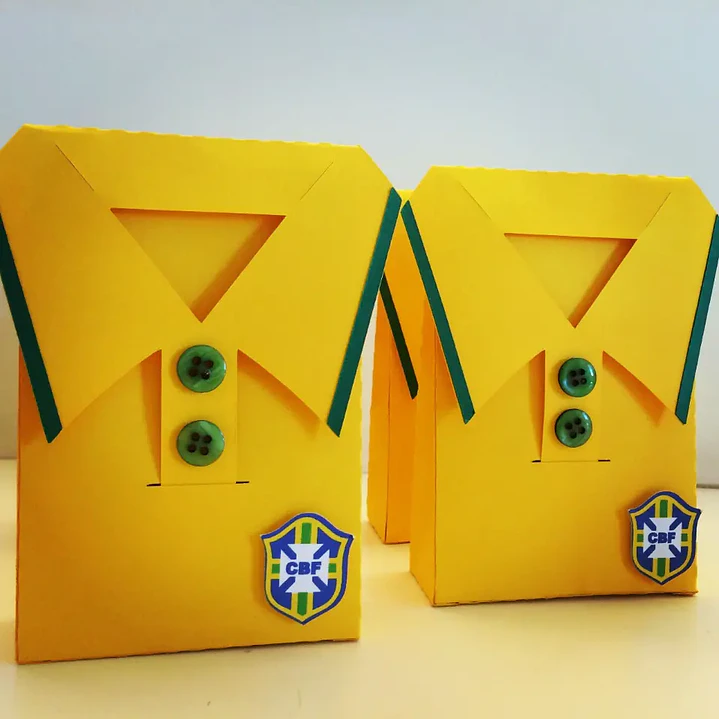 Arquivo de Corte Caixa Camisa Copa do Mundo (Leia a Descrição) 1