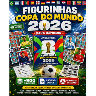 Arquivo Digital Figurinhas Copa do Mundo (Leia a Descrição)