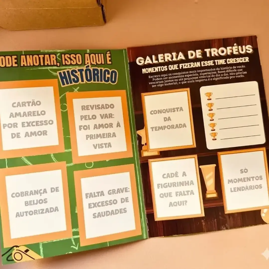 Arquivo Álbum da Copa Dia dos namorados Personalizável no CANVA (Leia a Descrição) 5