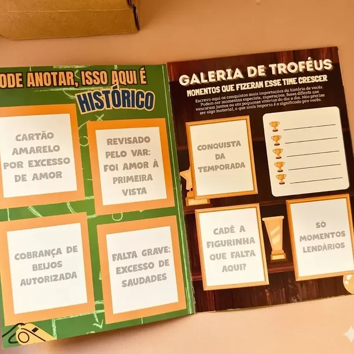 Arquivo Álbum da Copa Dia dos namorados Personalizável no CANVA (Leia a Descrição) 5