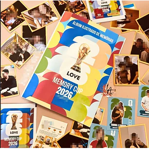 Arquivo Álbum da Copa Dia dos namorados Personalizável no CANVA (Leia a Descrição)