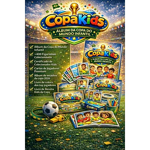 Arquivo de Corte Álbum da Copa do Mundo Kids (Leia a Descrição)