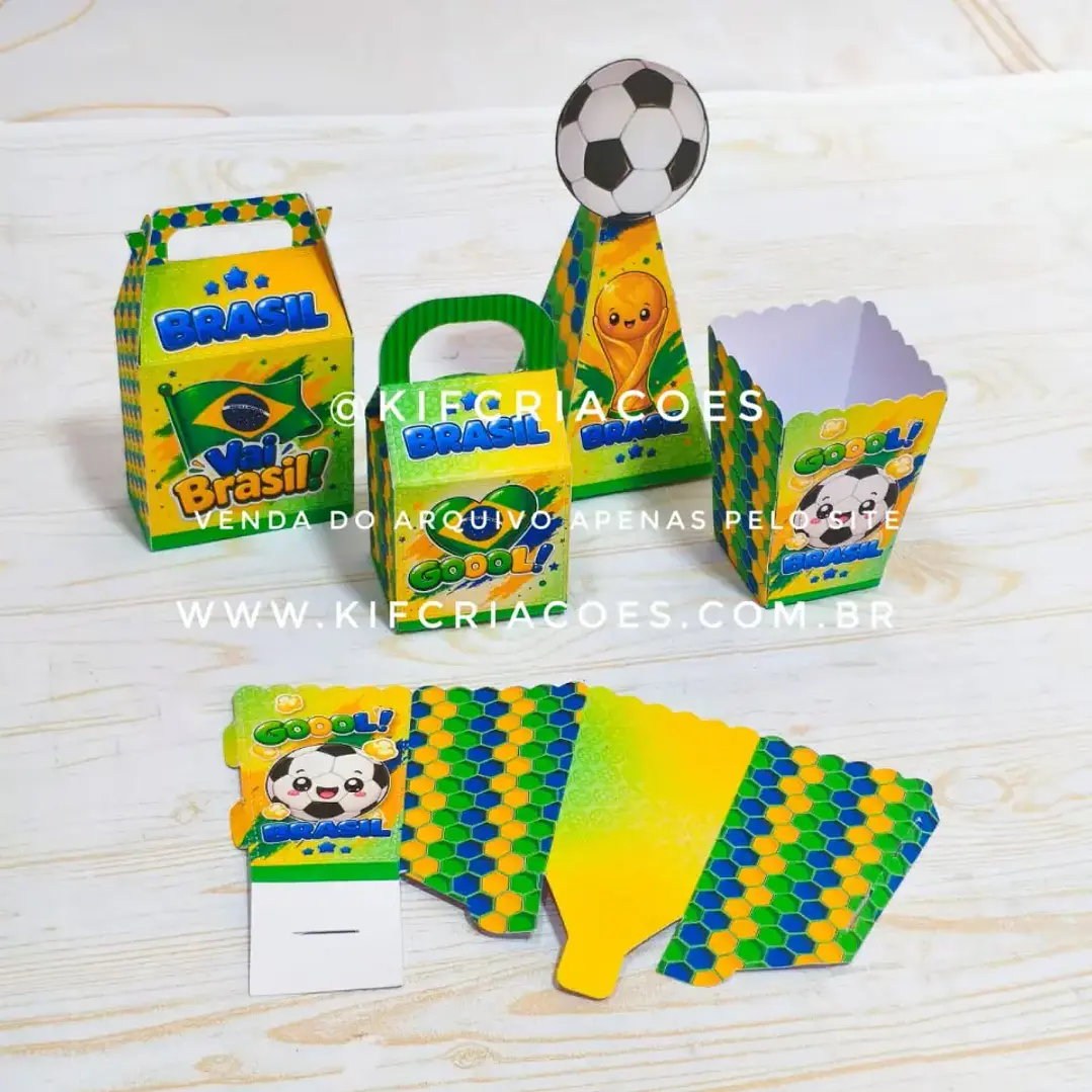Arquivo de Corte Kit Copa do Mundo (Leia a Descrição) 1