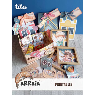 Arquivo de Corte Kits Festa Junina (Leia a Descrição)