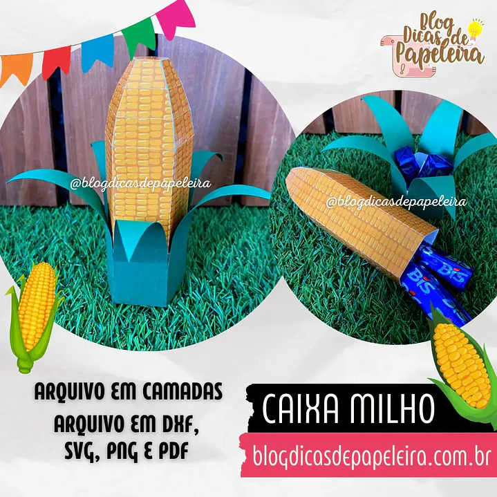 Arquivo de Corte Milho Festa Junina (Leia a Descrição) 1