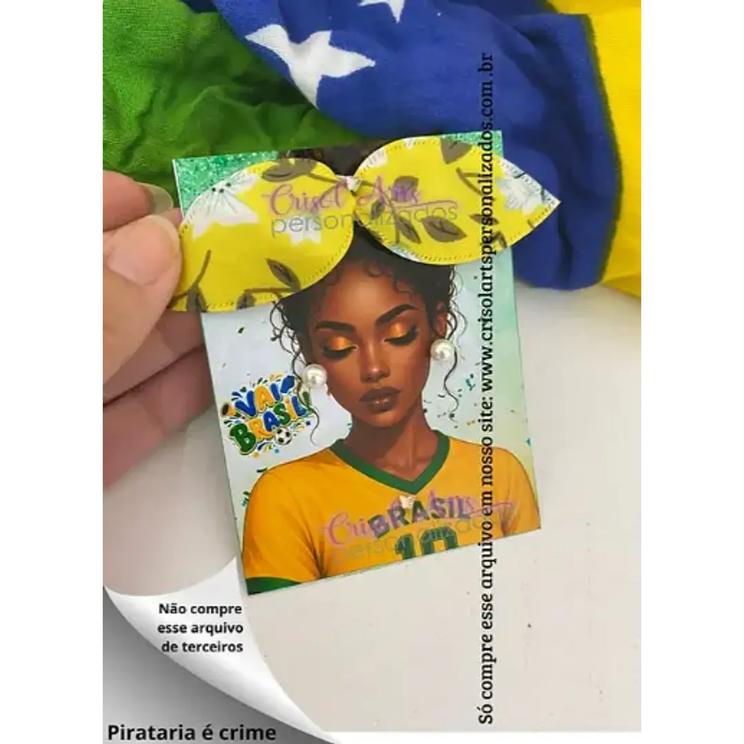 Arquivo de Corte Card Brinco Copa do Mundo (Leia a Descrição) 1