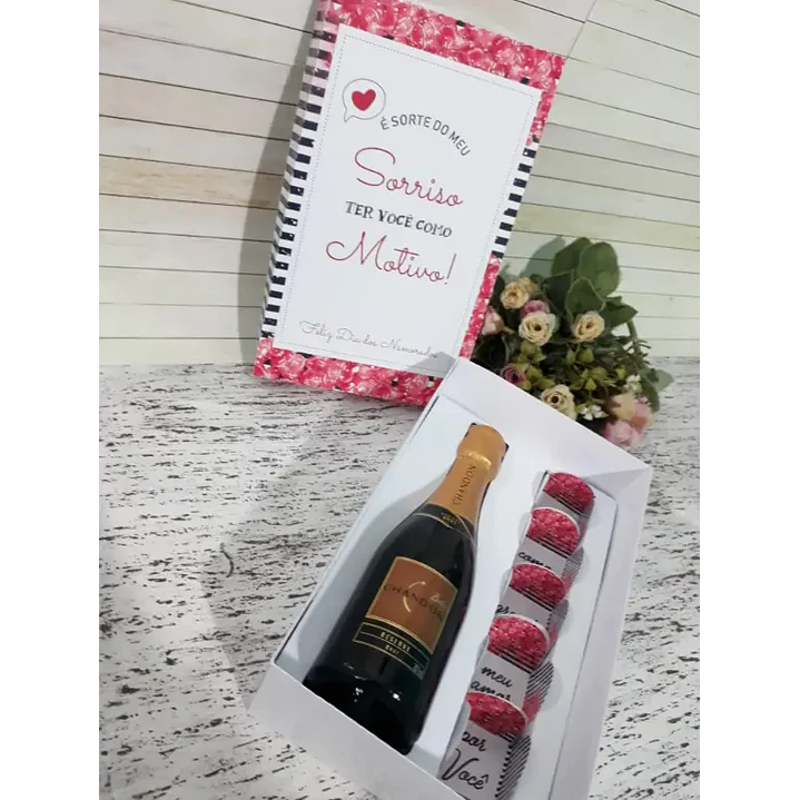 Arquivo de Corte Caixa Chandon Dia dos namorados (Leia a Descrição) 1