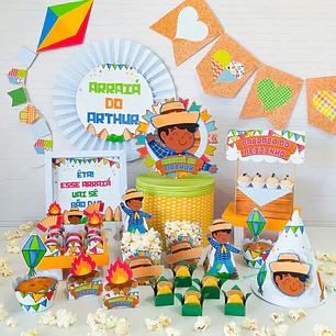 Arquivo de Corte Kits Festa Junina (Leia a Descrição)