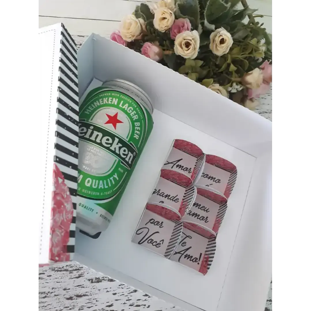 Arquivo de Corte Caixa Bebida Lata  Dia dos namorados (Leia a Descrição) 1