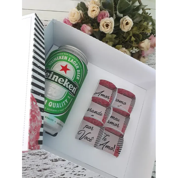 Arquivo de Corte Caixa Bebida Lata  Dia dos namorados (Leia a Descrição) 1