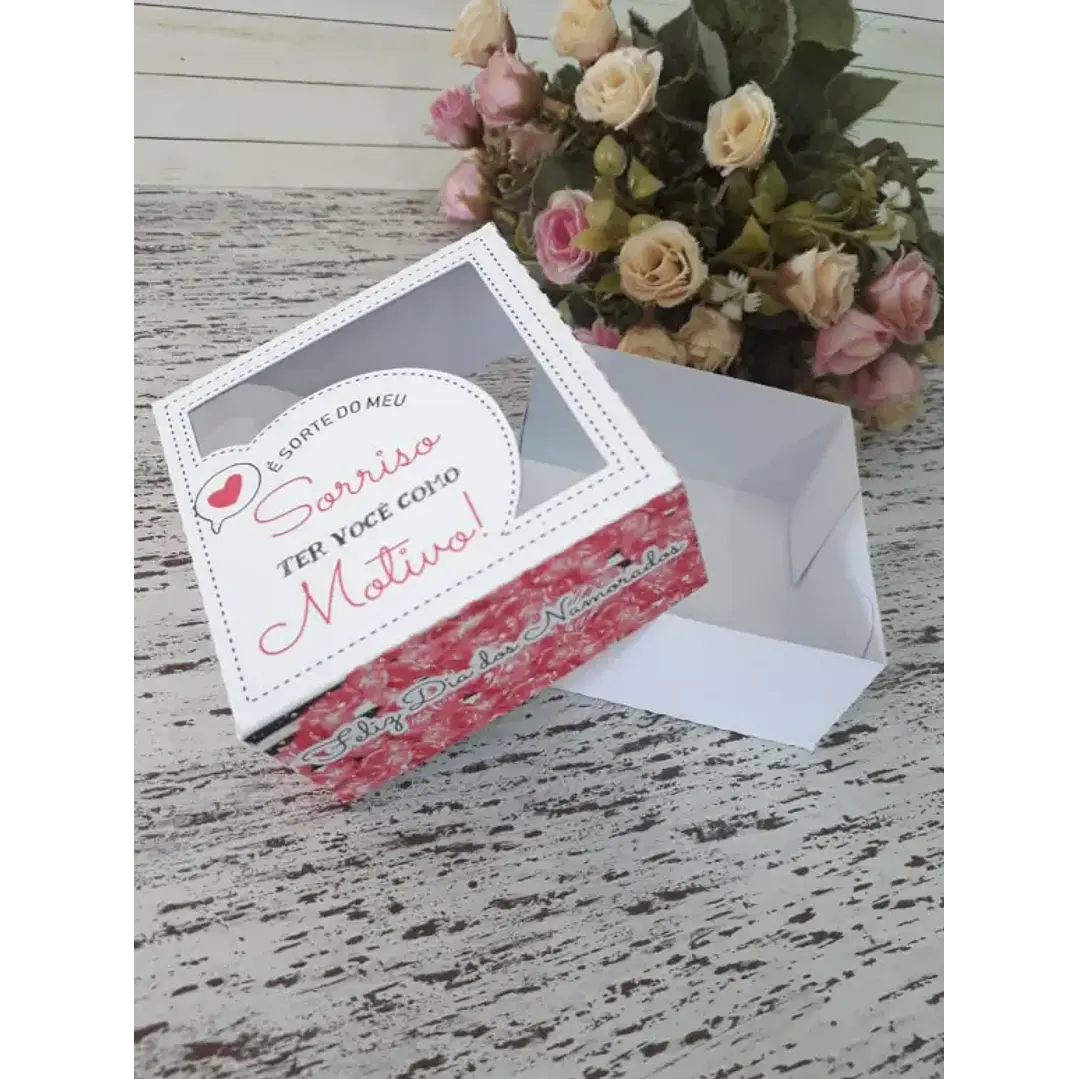 Arquivo de Corte Caixa 4 Doces Dia dos namorados (Leia a Descrição) 1