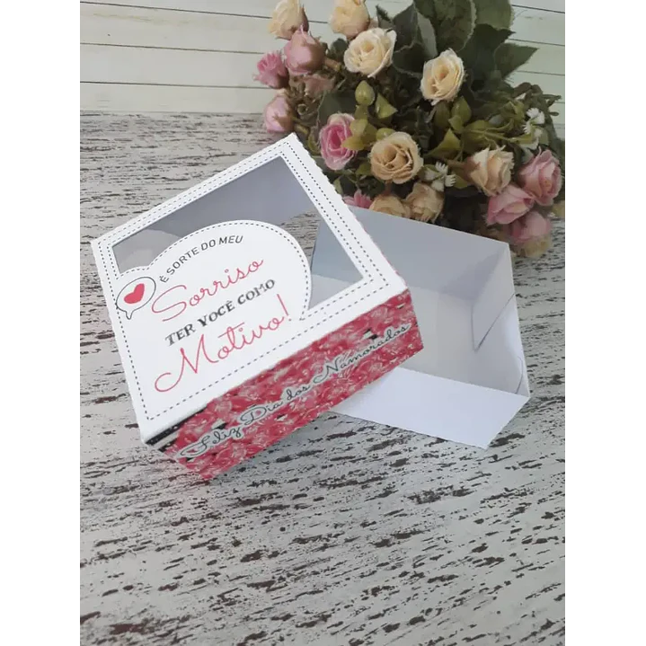 Arquivo de Corte Caixa 4 Doces Dia dos namorados (Leia a Descrição) 1