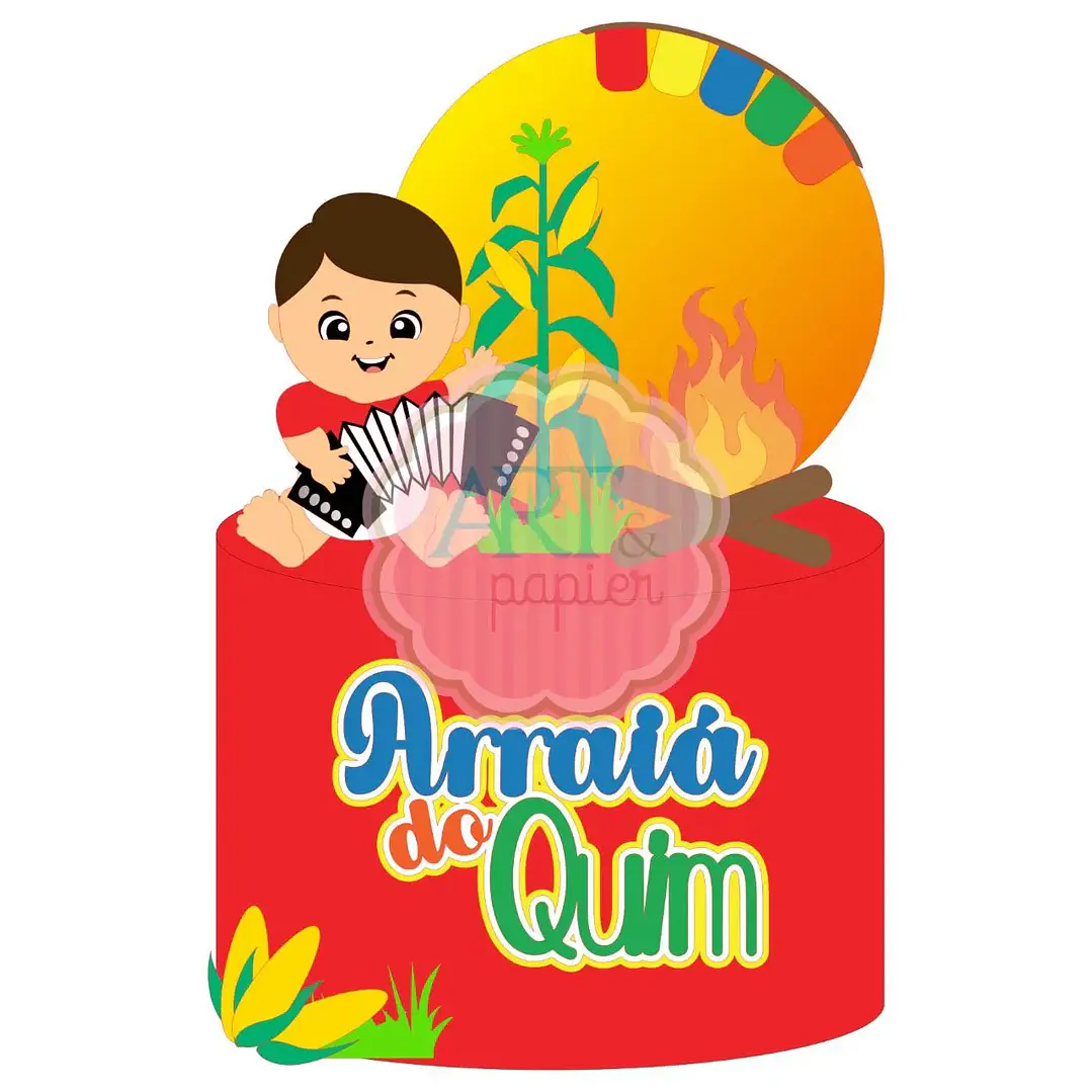 Arquivo de Corte Topo Festa Junina (Leia a Descrição) 1