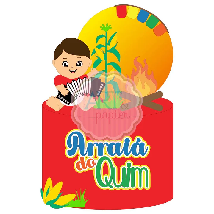 Arquivo de Corte Topo Festa Junina (Leia a Descrição) 1