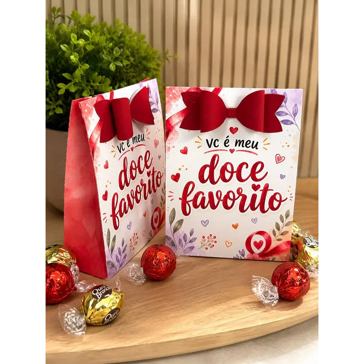 Arquivo de Corte Sacola Dia dos namorados (Leia a Descrição) 1