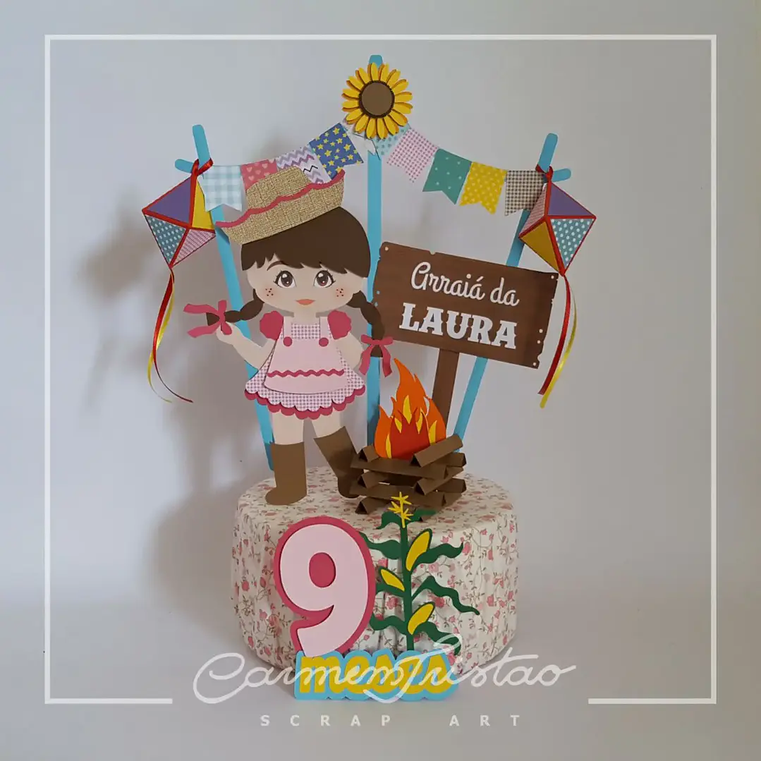Arquivo de Corte Topo Festa Junina (Leia a Descrição) 1