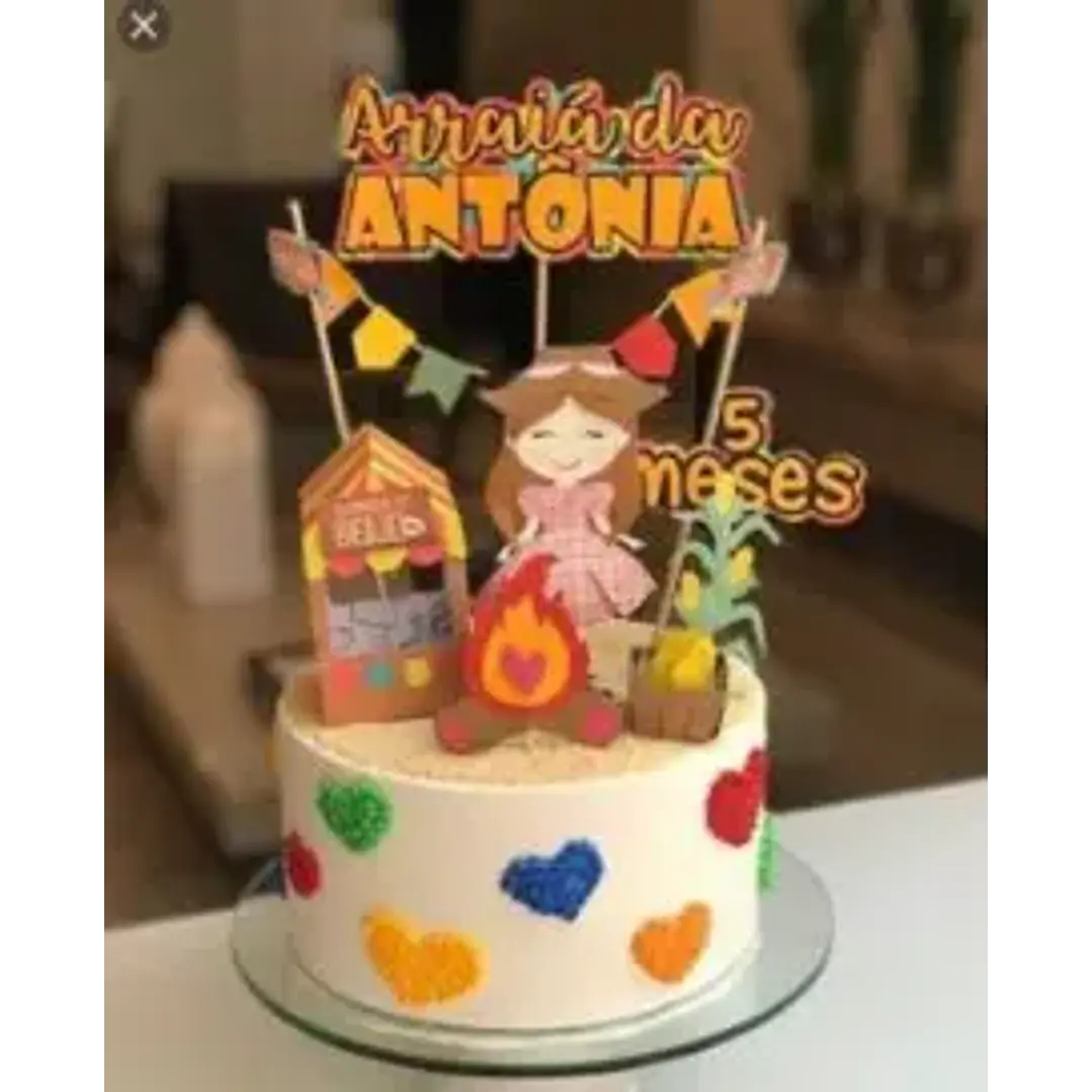 Arquivo de Corte Topo Festa Junina (Leia a Descrição) 1