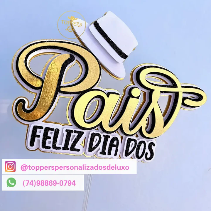 Arquivo de Corte Topo Dia dos Pais (Leia a Descrição) 1