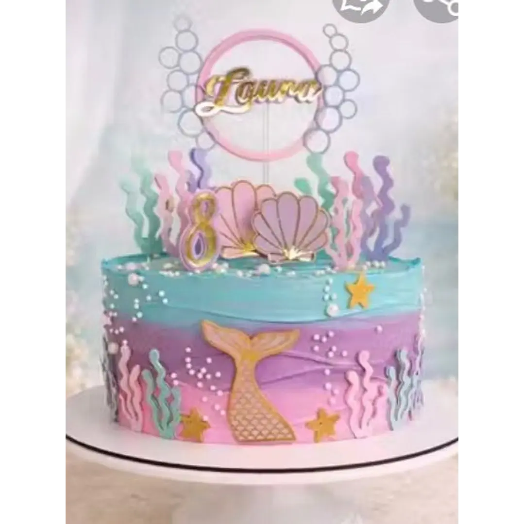 Arquivo de Corte Topo Sereia  (Leia a Descrição) 1