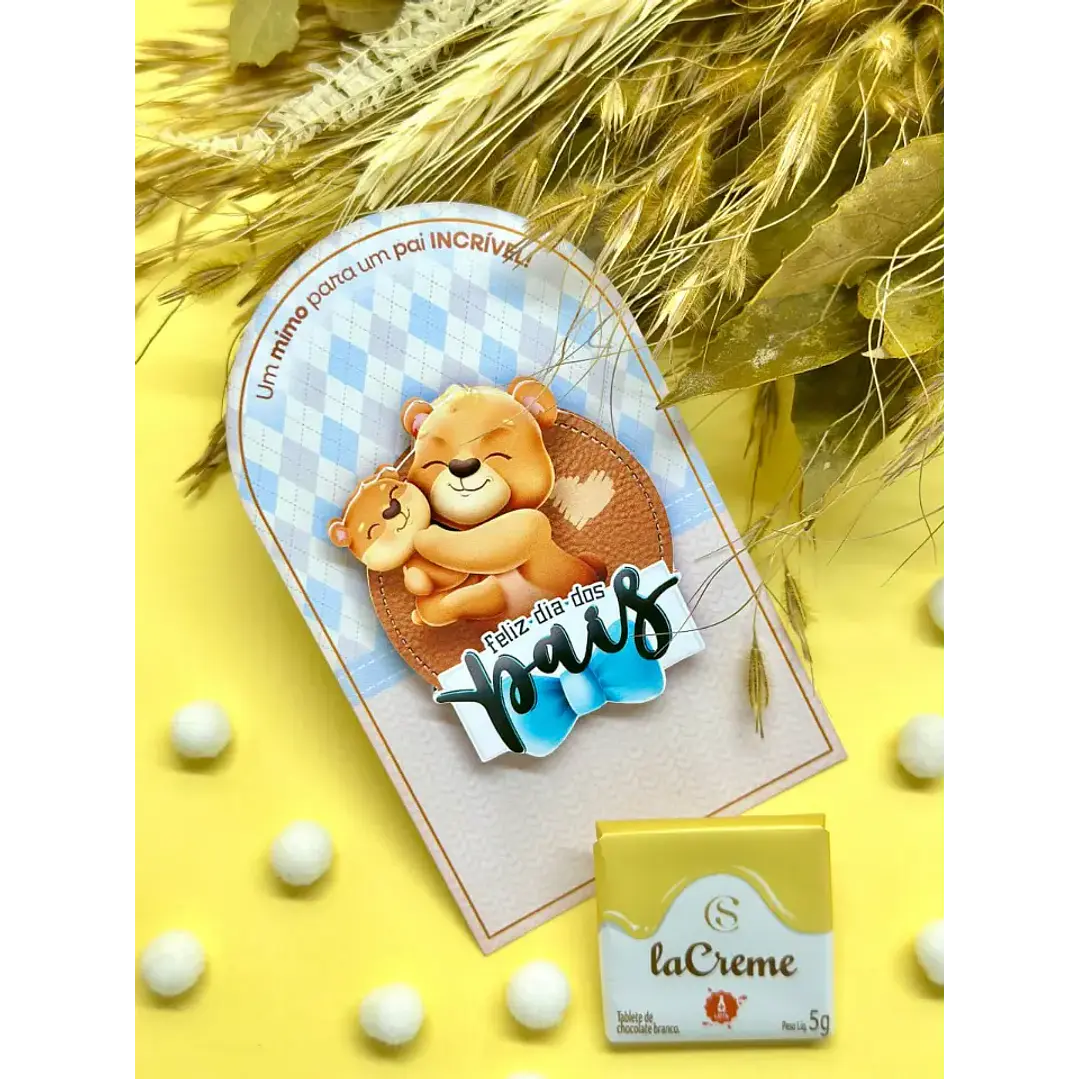 Arquivo de Corte Card La Creme Dia dos Pais (Leia a Descrição) 1