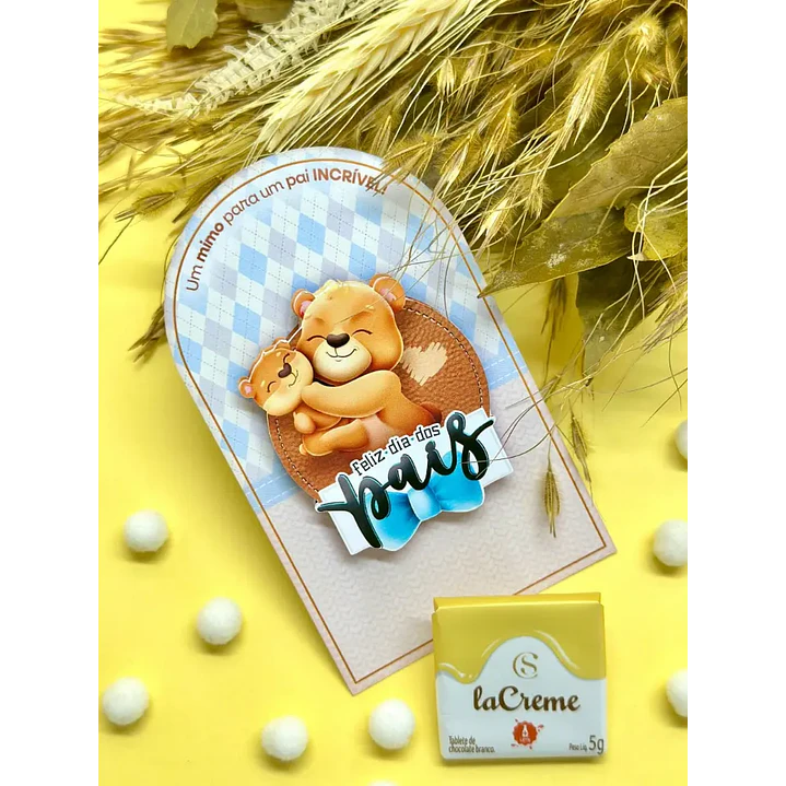Arquivo de Corte Card La Creme Dia dos Pais (Leia a Descrição) 1