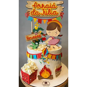 Arquivo de Corte Topo Festa Junina (Leia a Descrição)