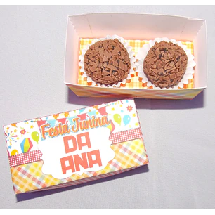 Arquivo de Corte Caixa Doces Festa Junina (Leia a Descrição)