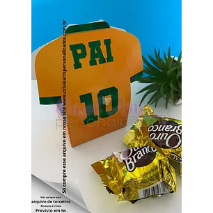 Arquivo de Corte Camisa da Seleção Dia dos Pais (Leia a Descrição)