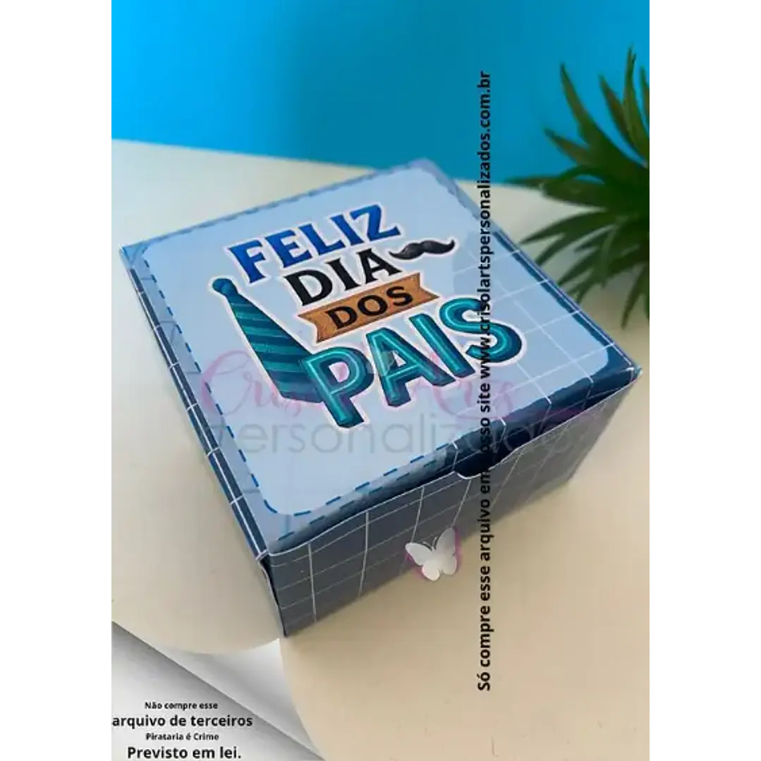 Arquivo de Corte Caixa Multiuso Dia dos Pais (Leia a Descrição) 1