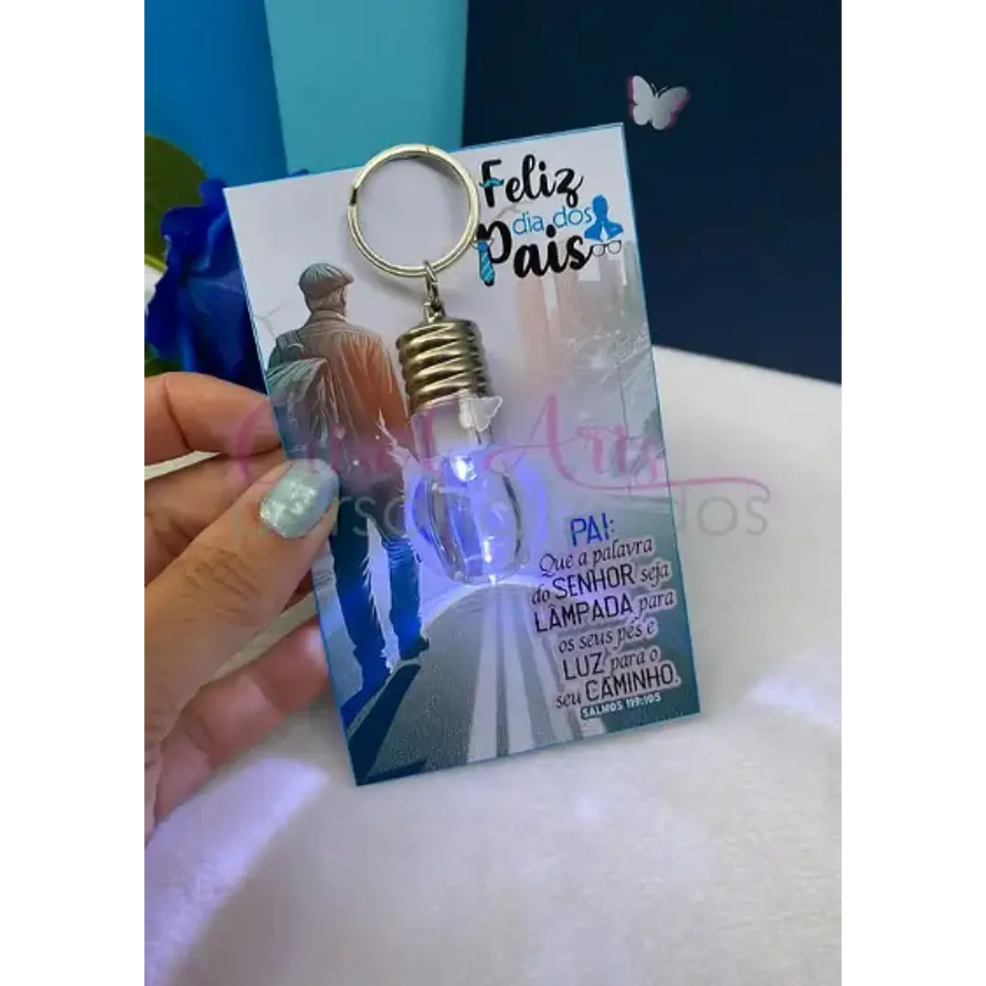 Arquivo de Corte Card Chaveiro Dia dos Pais (Leia a Descrição) 1