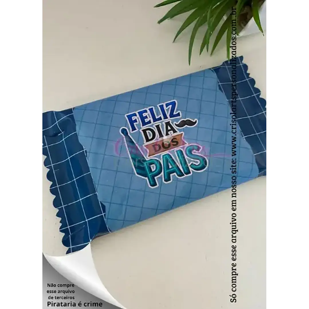Arquivo de Corte Adesivo para Kit-Kat Dia dos Pais (Leia a Descrição) 1