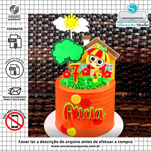 Arquivo de Corte Topo Emília (Leia a descrição do Arquivo)