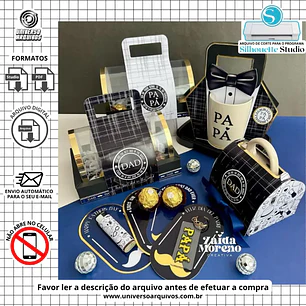 Arquivo Corte Kit dia dos pais (Leia a Descrição)
