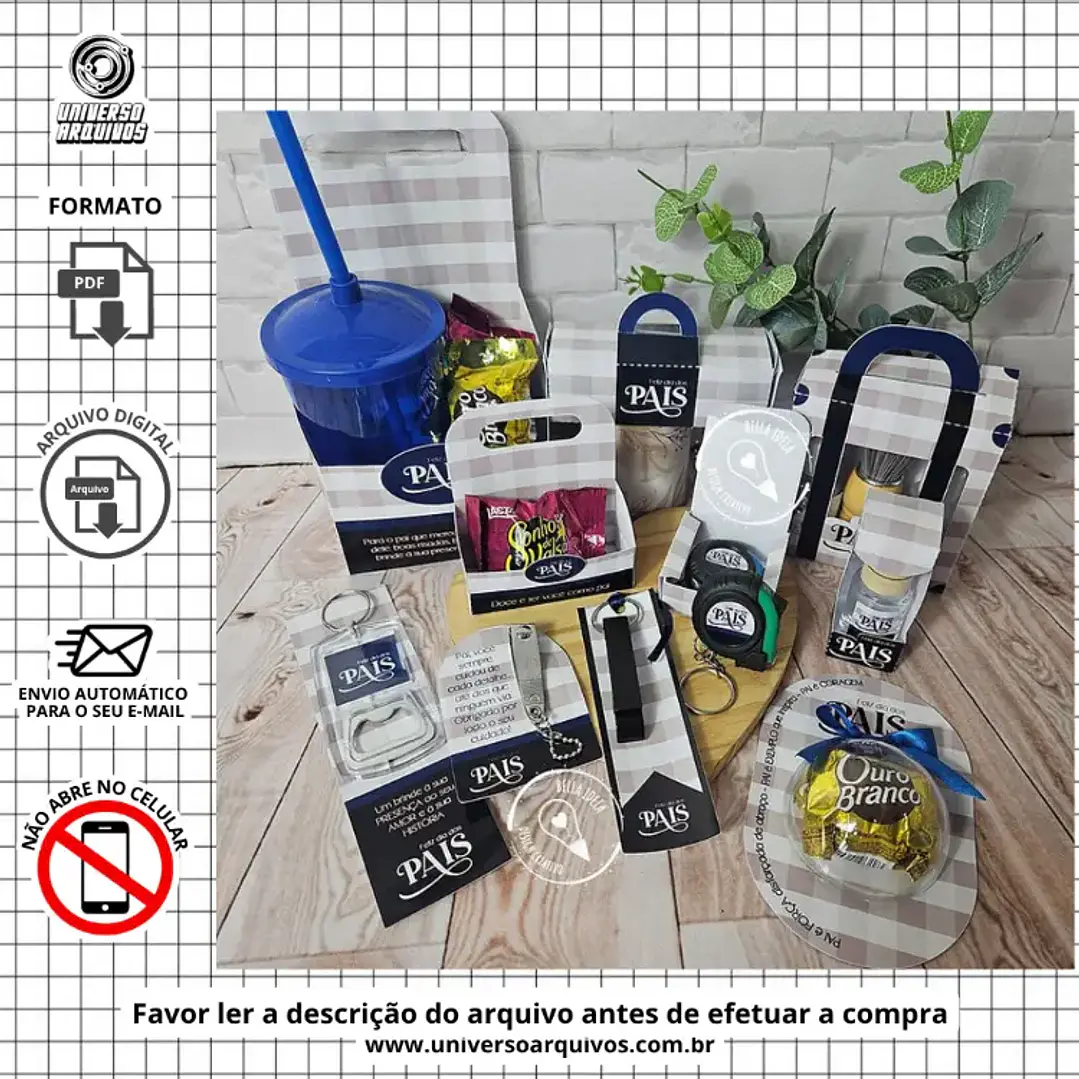 Arquivo Digital Kit dia dos pais (Leia a Descrição) 1