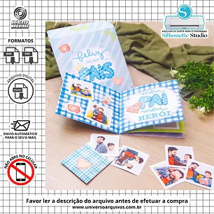 Arquivo Digital Álbum de Figurinhas dia dos pais (Leia a Descrição)