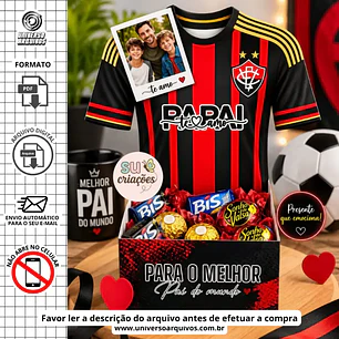 Arquivo Digital Caixa Camisa dia dos pais (Leia a Descrição)