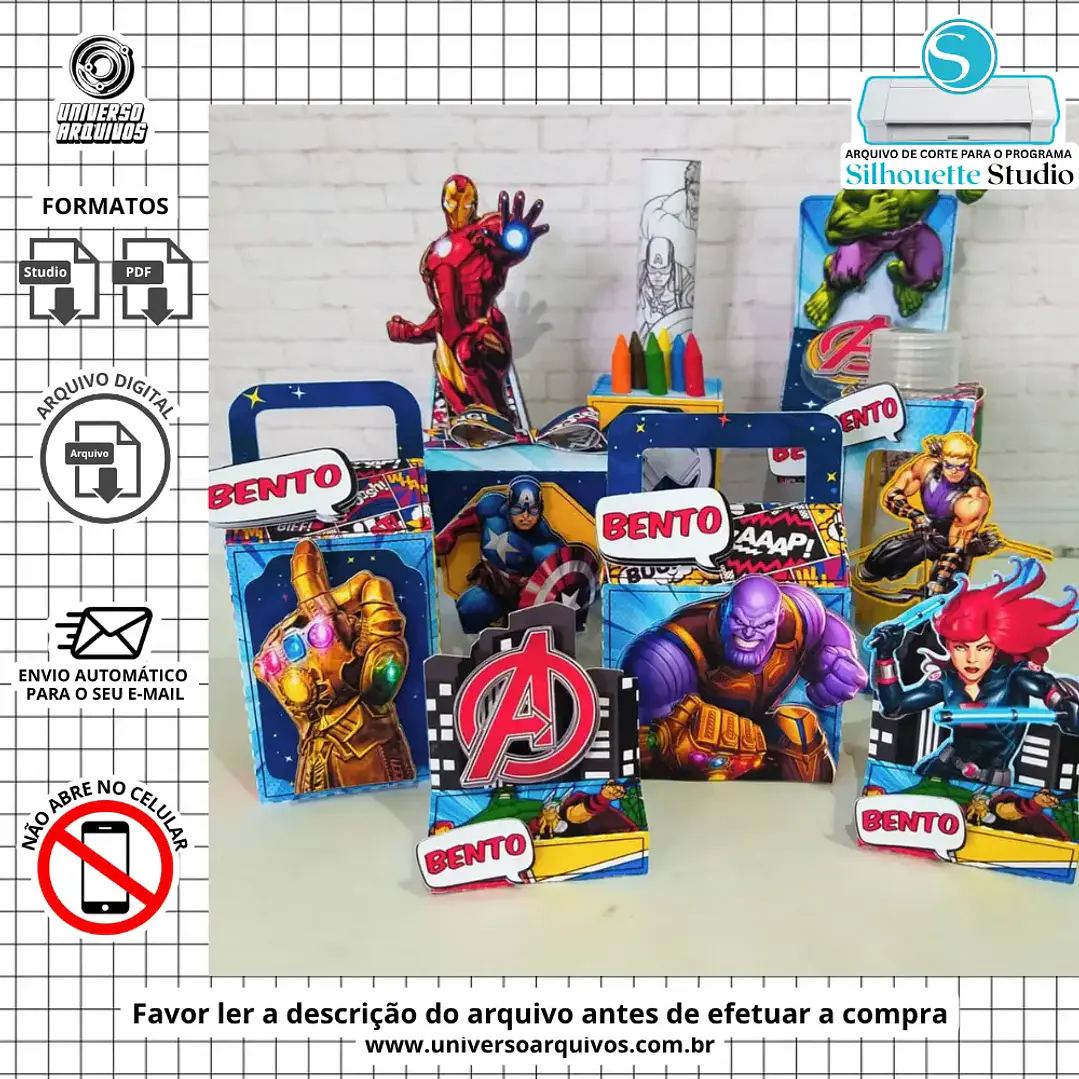 Arquivo de Corte Vingadores (Leia a Descrição) 1
