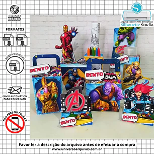 Arquivo de Corte Vingadores (Leia a Descrição)